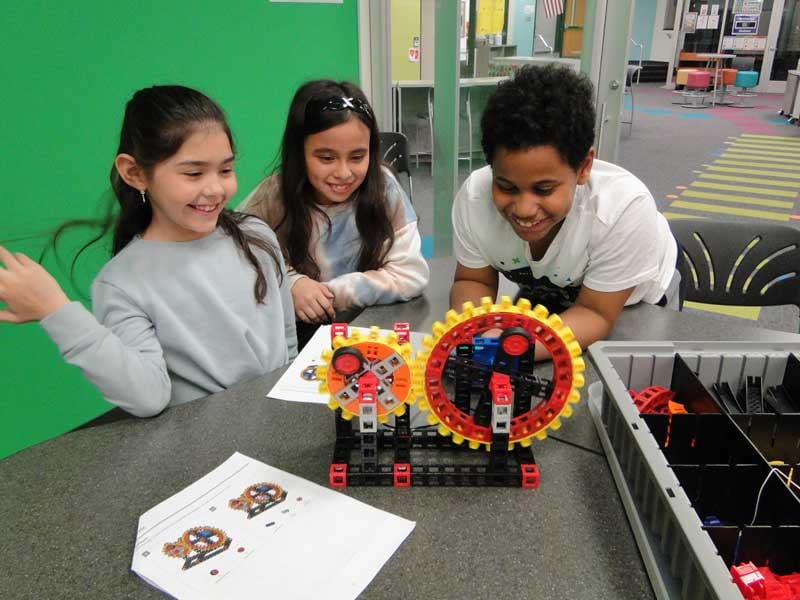 Our STEM Pathways labs is designed to use practical engineering methods to teach mathematics to 5th grade students.