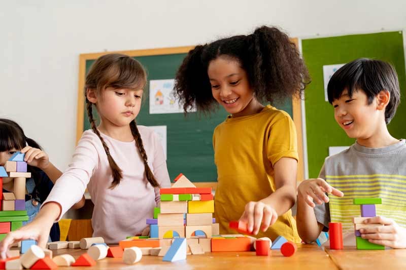 Early childhood STEM Curriculum can help students develop basic spatial reasoning skills.